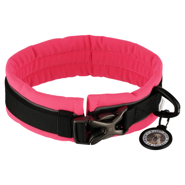 HS Sprenger 59540 Halsband 40-55 cm zwart 40 mm reflecterend