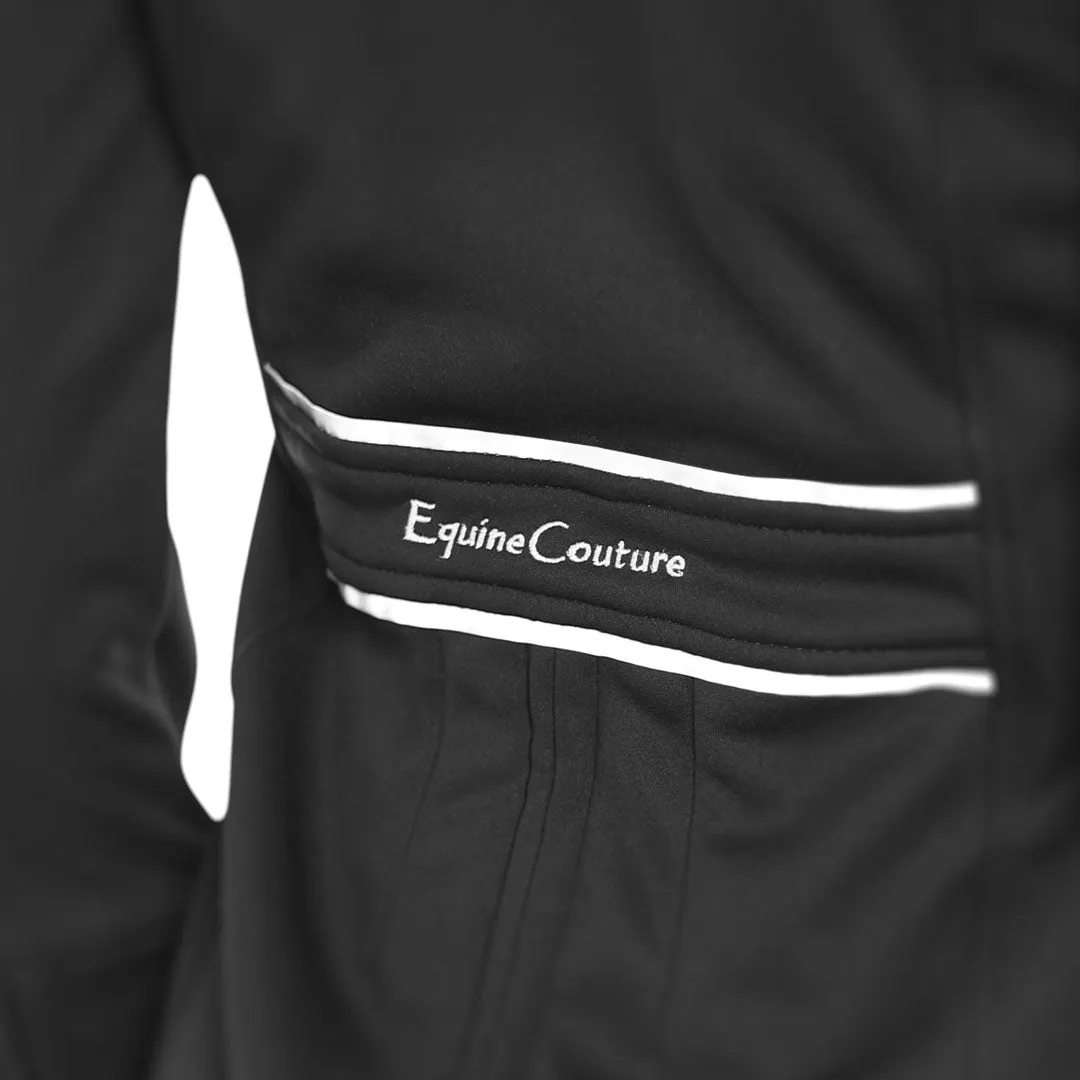 Equine Couture Noelle lange winterjas zwart