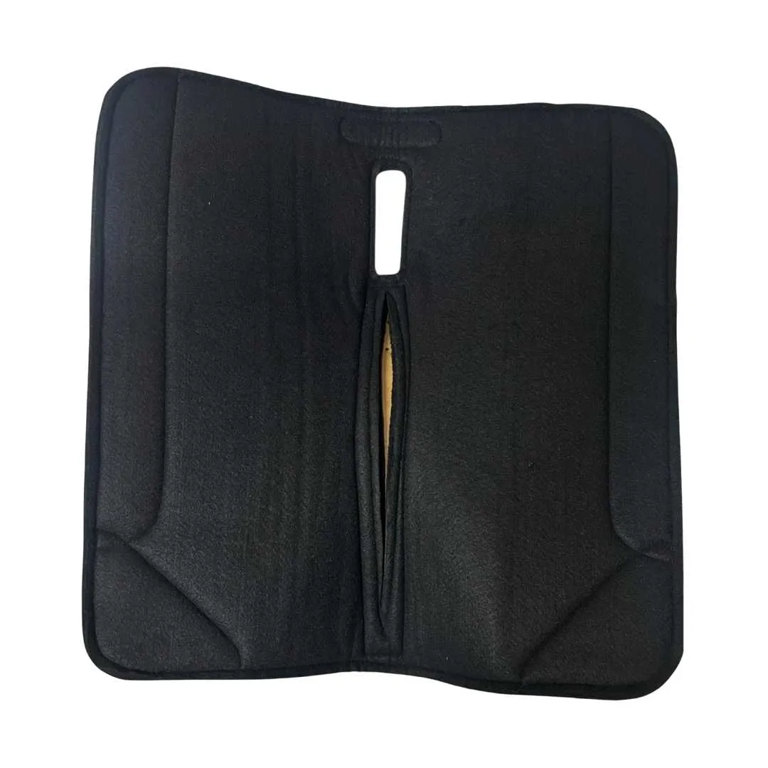 TuffRider Filigree western zadelpad zwart 32x32 vilt
