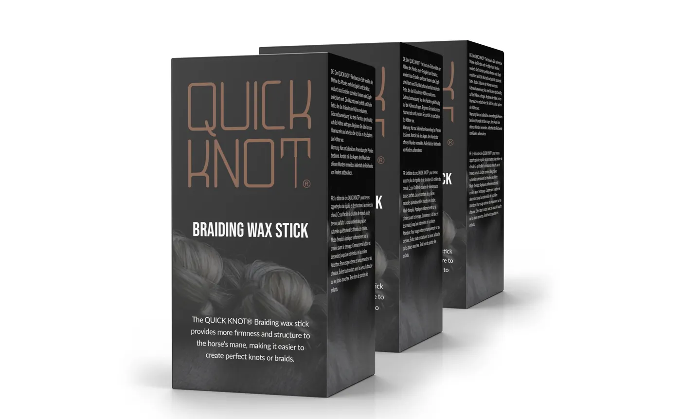 Quick Knot Vlechtwax 3-pack wax sticks manen vlechten