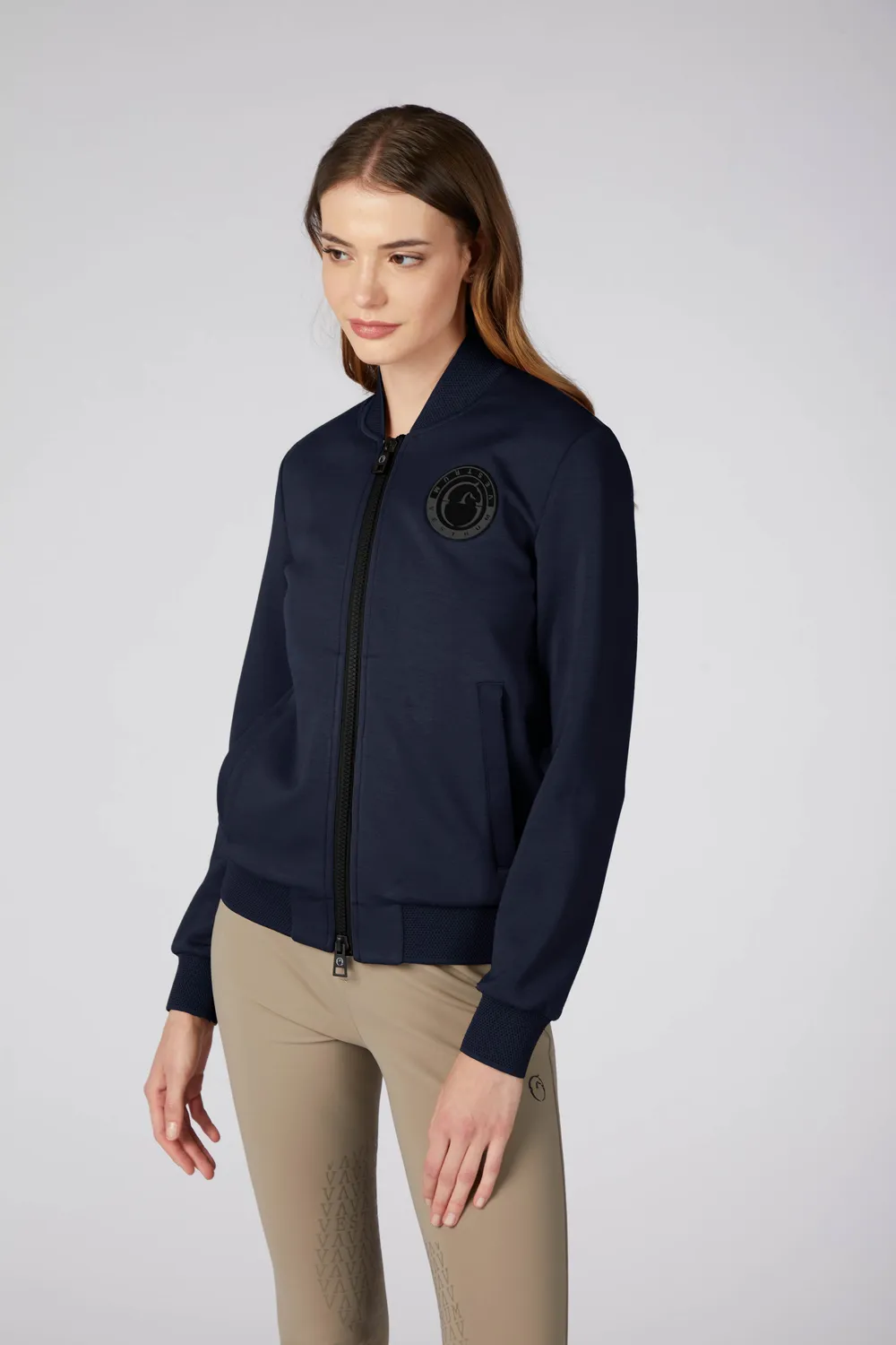 Vestrum Loja sweater dames interlock met rits