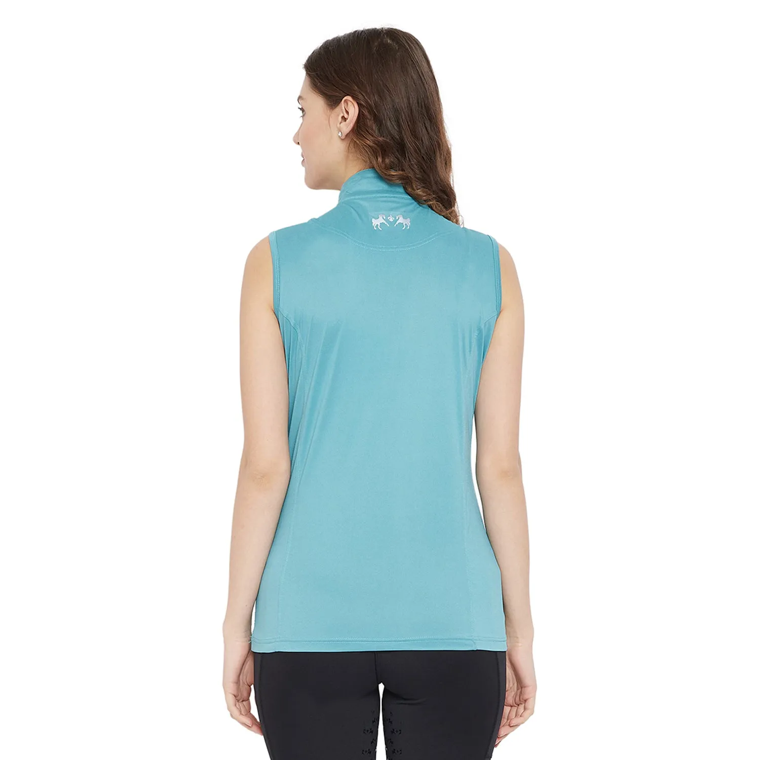Equine Couture Surya EquiCool sportshirt mouwloos paars XXXL