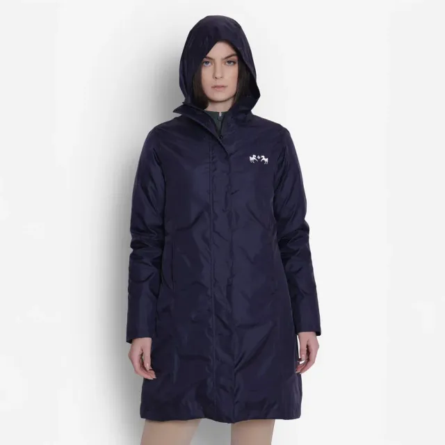 Equine Couture Any Weather 3-in-1 dames rijjas Navy waterdicht