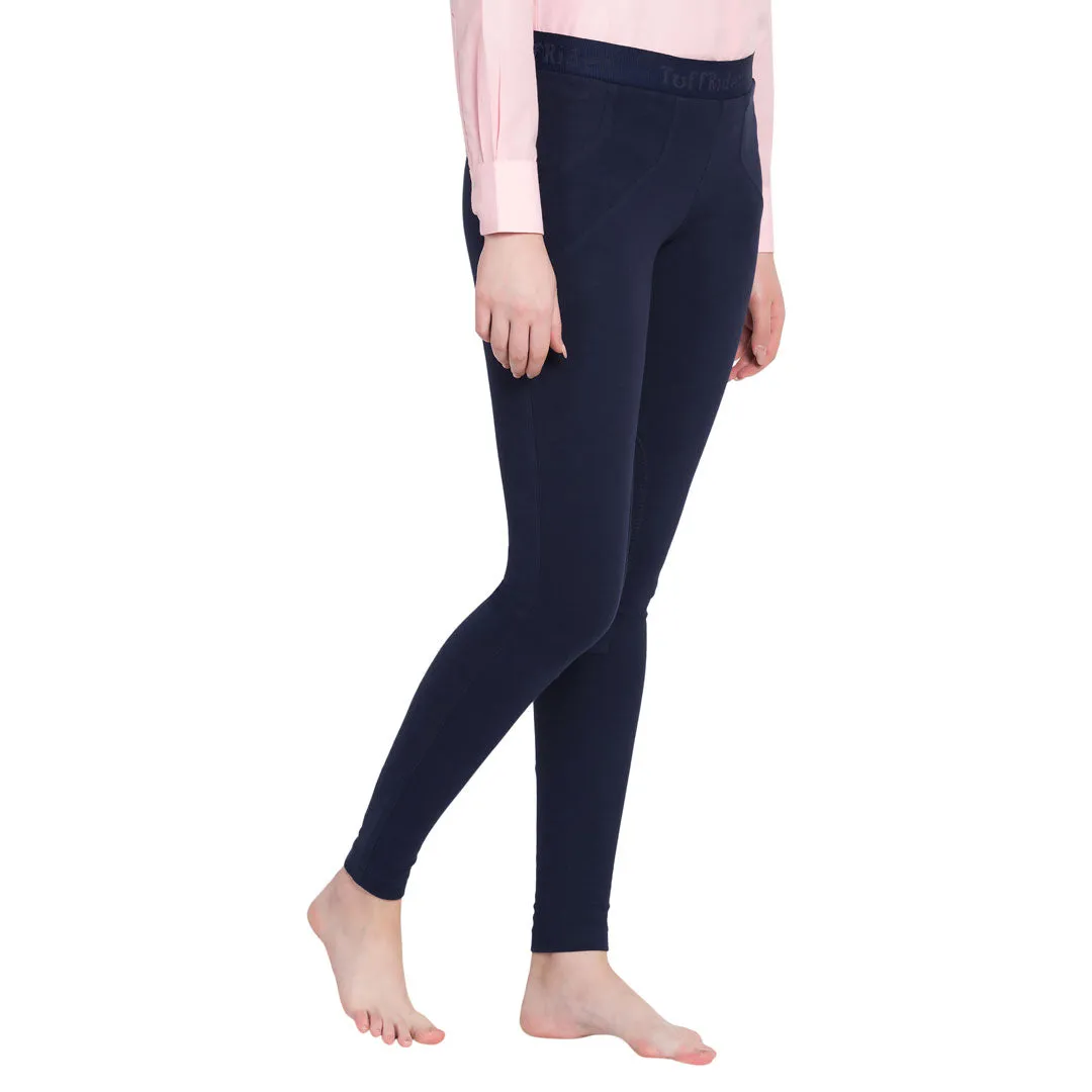 TuffRider Cotton Schoolers Rijlegging Zwart Katoen