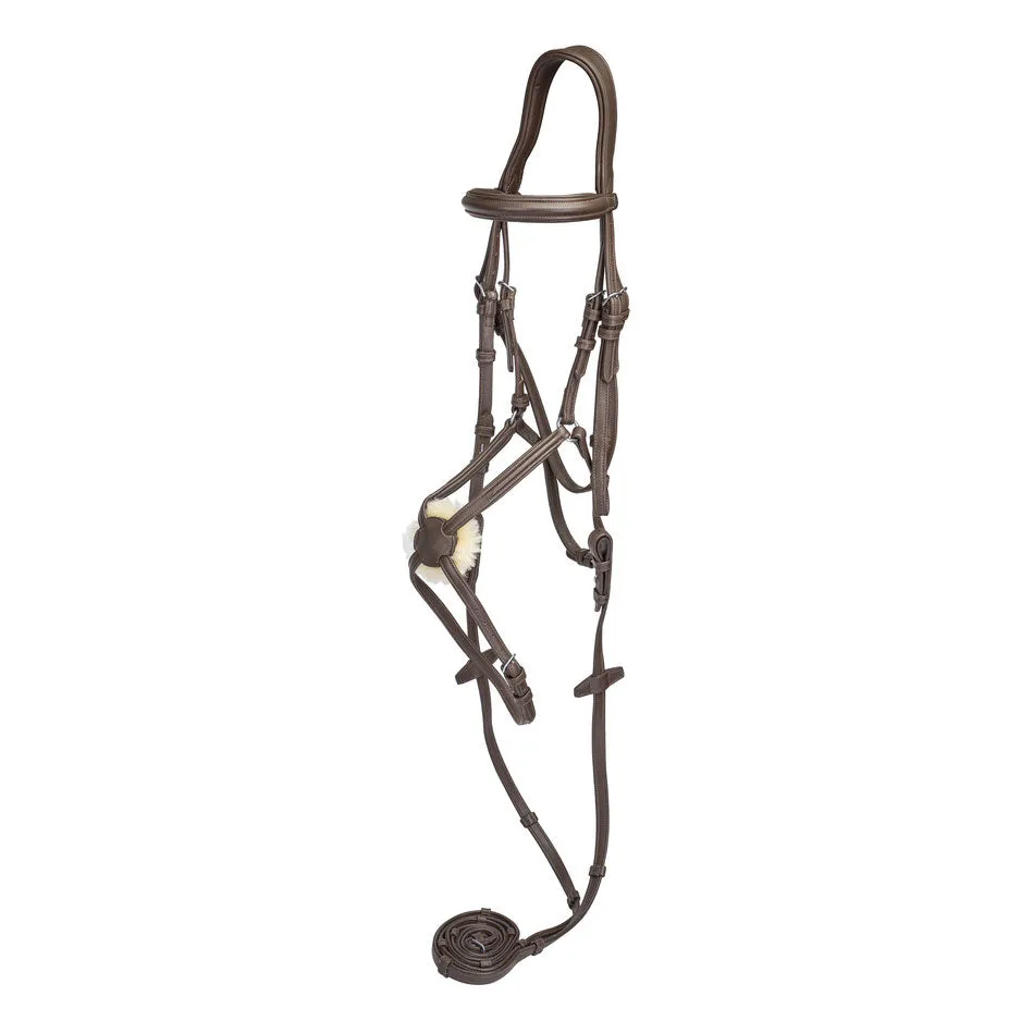 Henri de Rivel Kushy Figure 8 hoofdstel havana cob