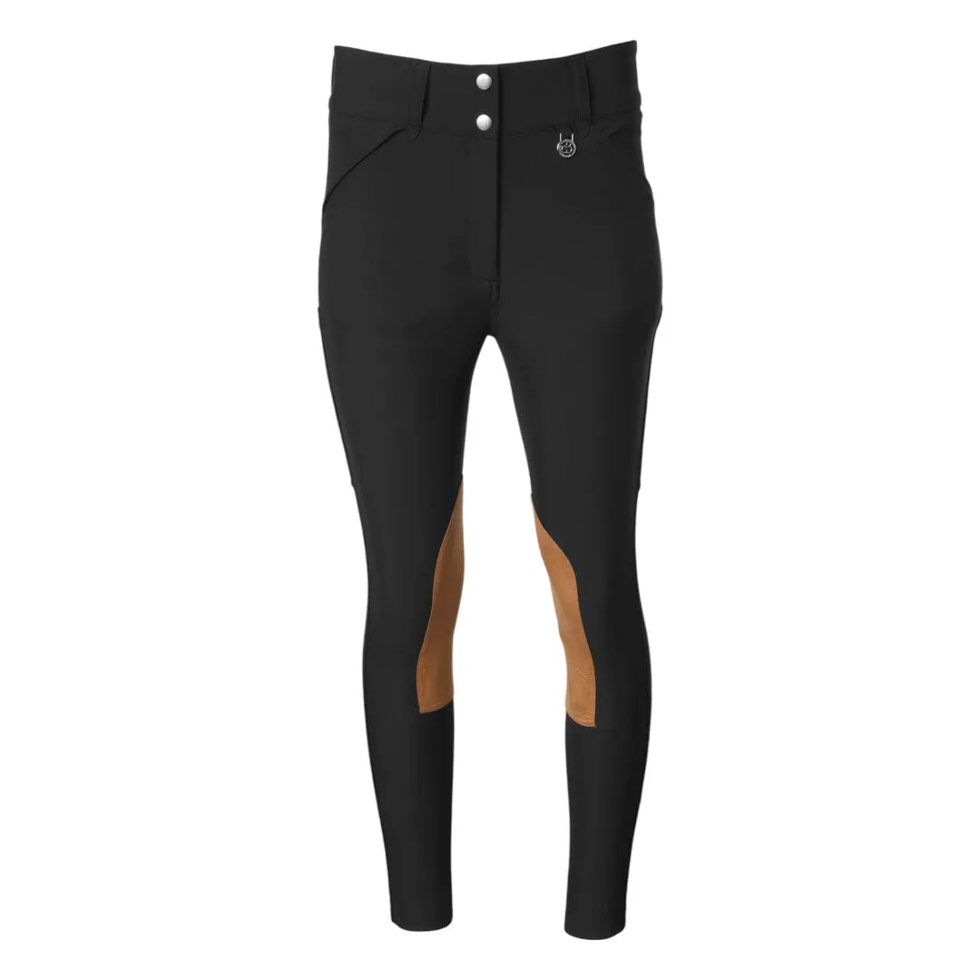 Dapplebay Sport Knee Patch rijbroek navy compressie