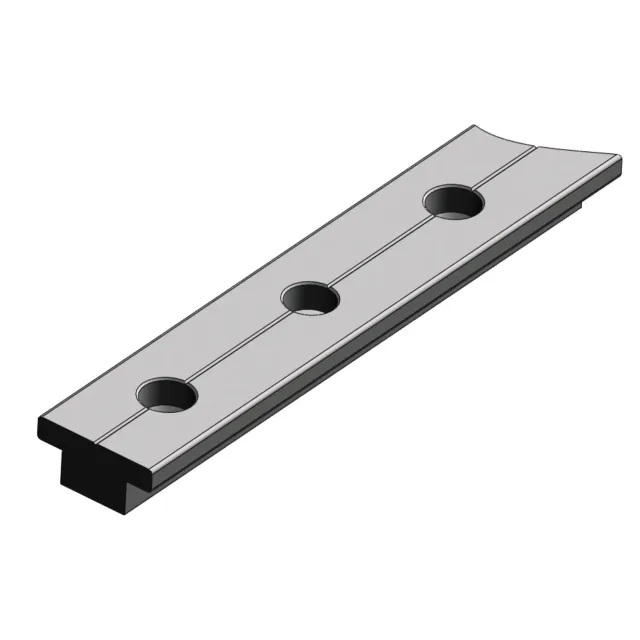 Herm Sprenger T-Schiene 32x6 mm T-rail 150 cm aluminium