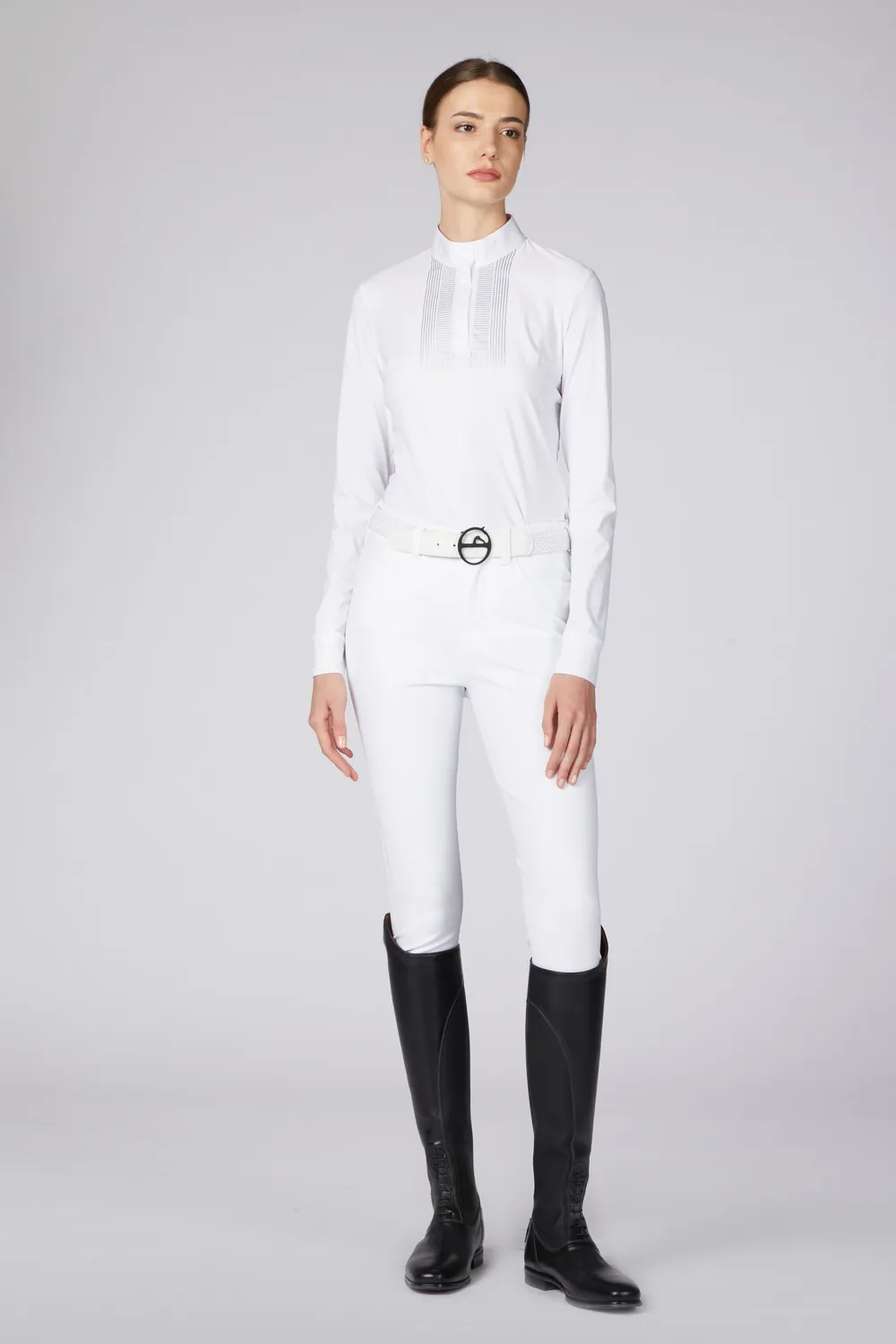 Vestrum Calcide wedstrijdshirt dames wit lange mouw