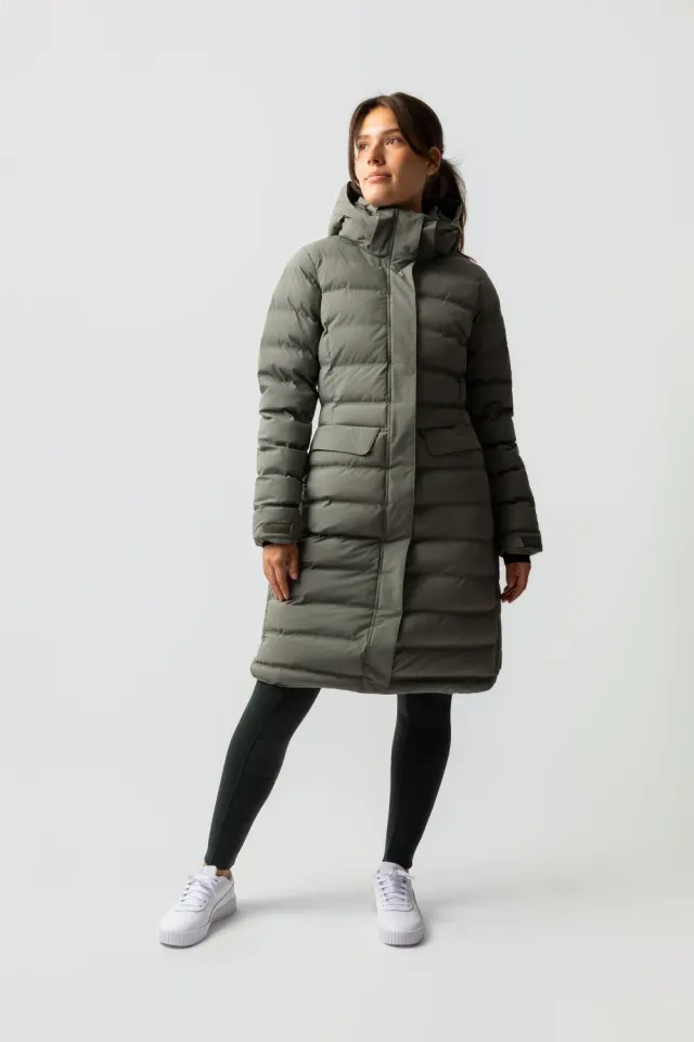 Horze Celeste parka waterdicht mulled basil 44