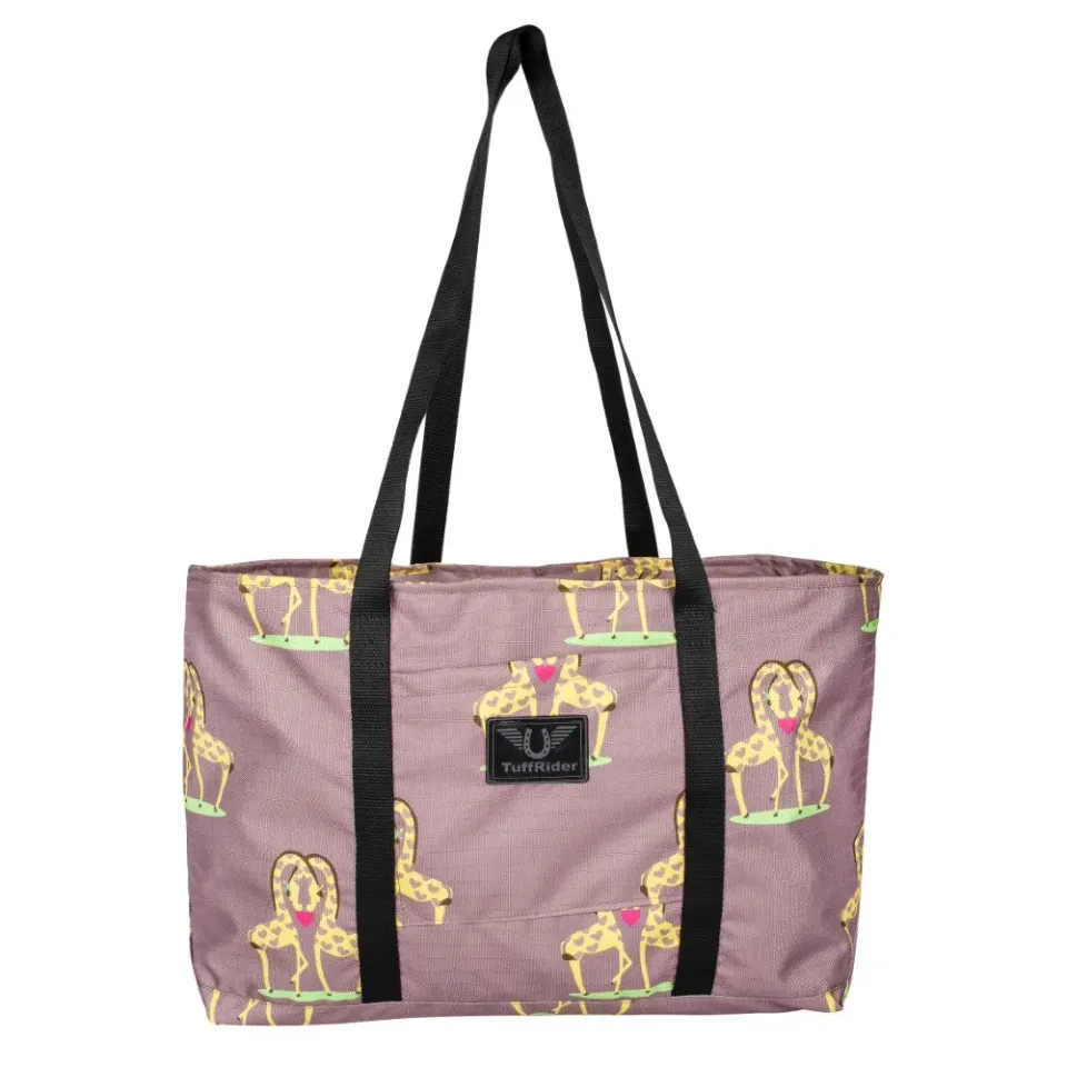 TuffRider Giraffe Print shopper tas giraffeprint