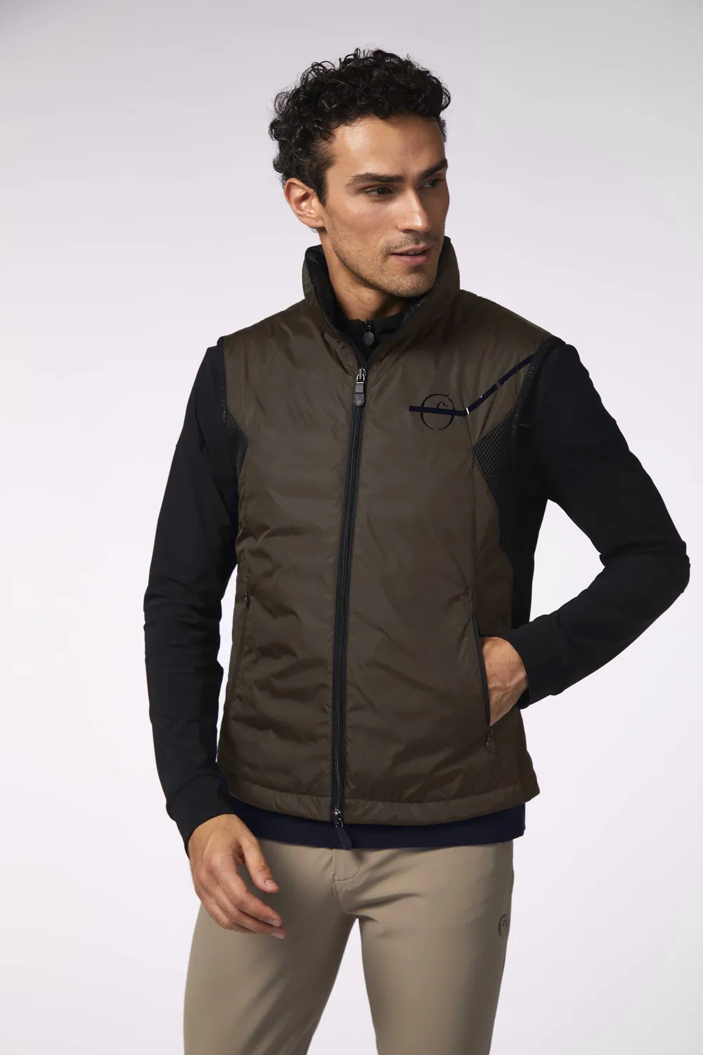 Vestrum Fuerteventura Heren Bodywarmer Blauw Navy Winddicht