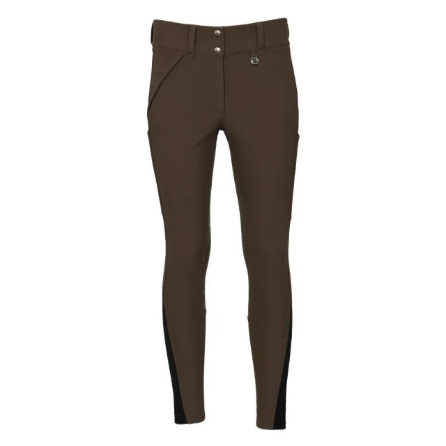 Dapplebay Sport silicone rijbroek Chocolate full seat