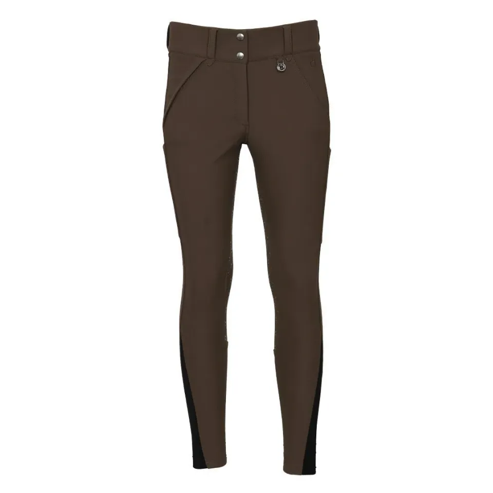 Dapplebay Sport silicone rijbroek Chocolate full seat