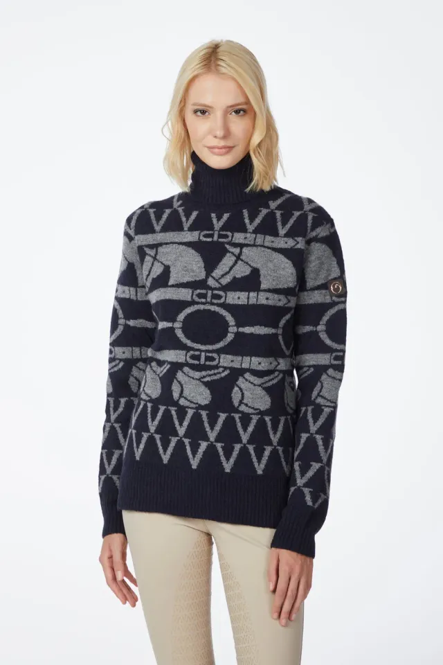 Vestrum Ansan coltrui dames gebreid intarsia