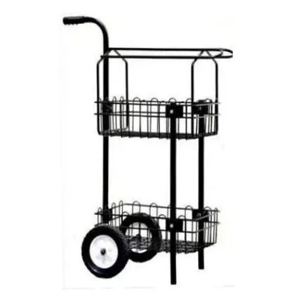 TuffRider 2 Basket stal show kar zwart 2 manden