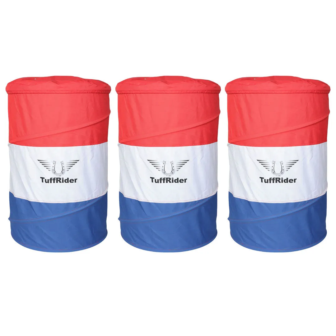 TuffRider Barrel Racing Training Barrels tonnen set van 3