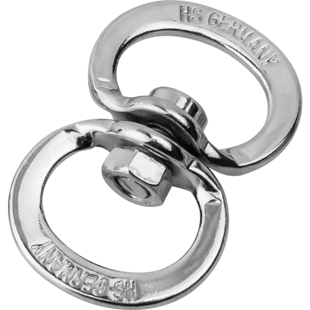 HS Sprenger Dubbele Wartel Vernikkeld 63 mm 600 kg