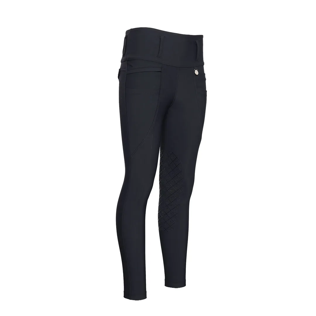 Dapplebay Winter Essential rijlegging zwart siliconen knie winddicht