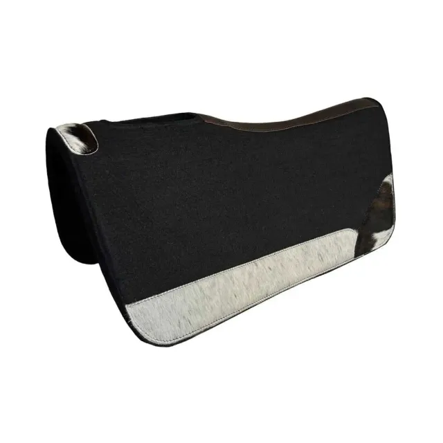 TuffRider Modulus western zadelpad zwart 32x32 vilt