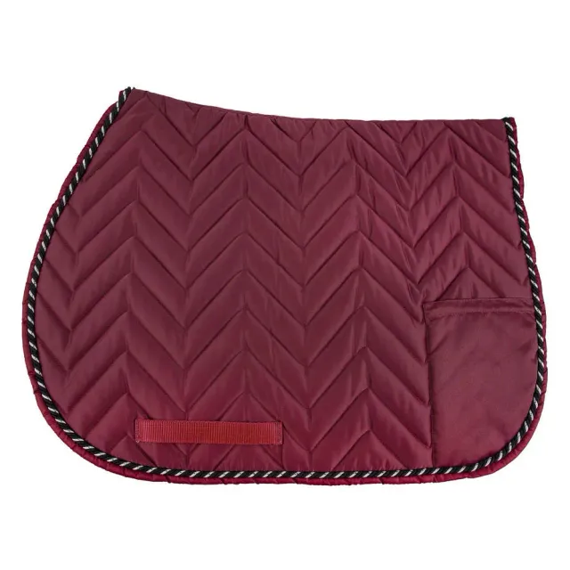 Equine Couture Cindy Pocket zadeldek grijs telefoonvak