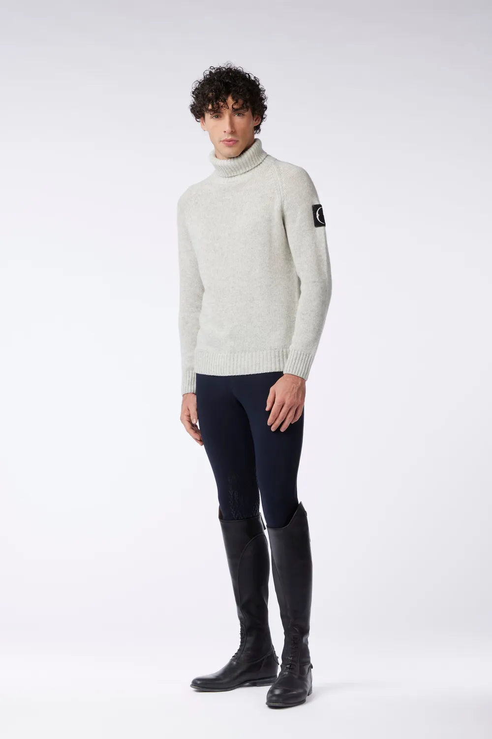 Vestrum Motril heren coltrui navy wol cashmere