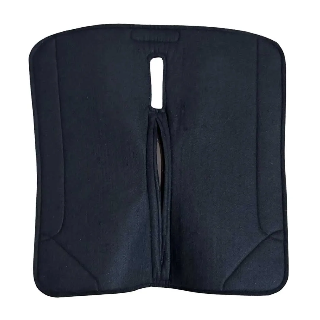 TuffRider Modulus western zadelpad zwart 32x32 vilt
