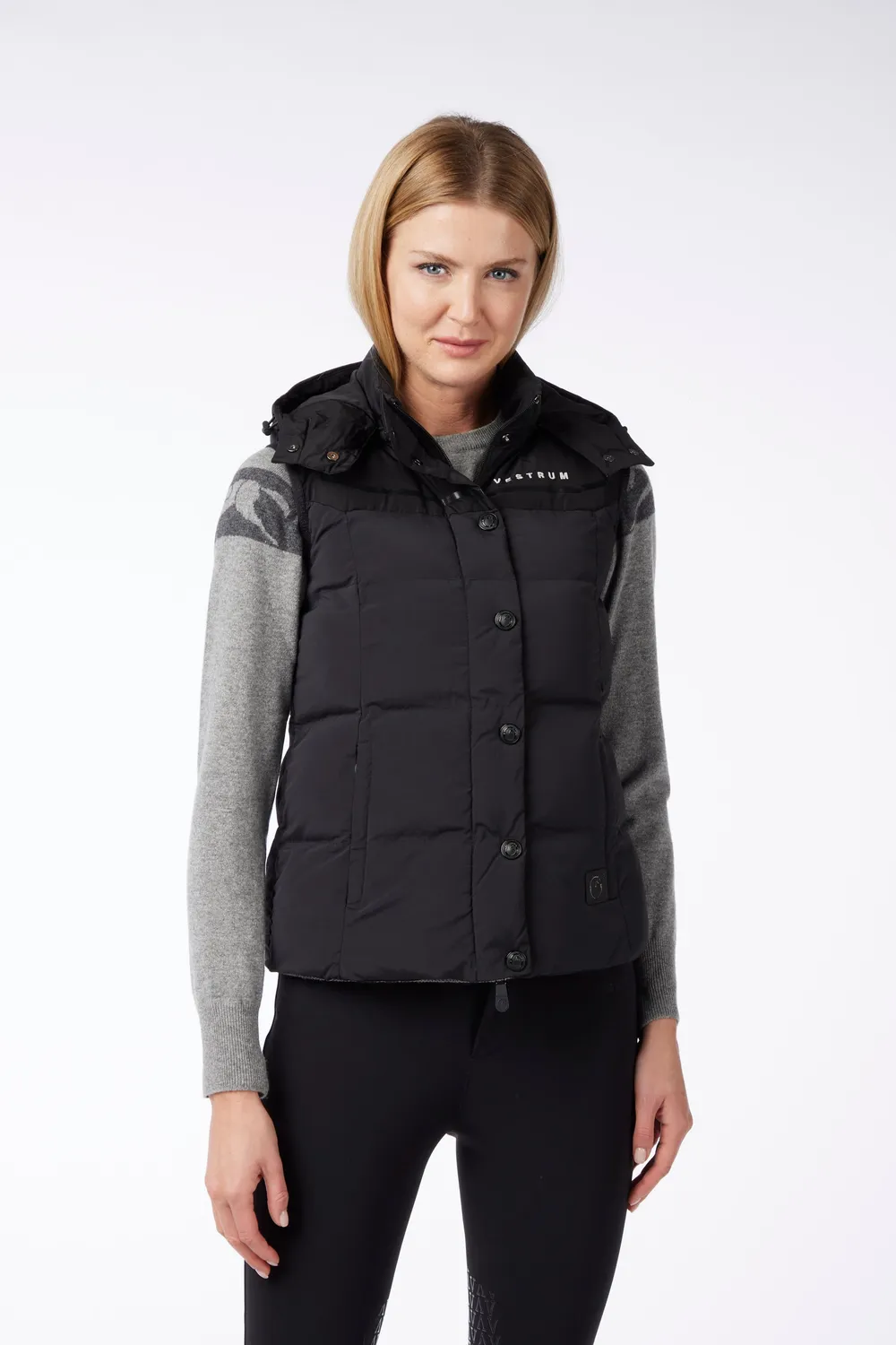 Vestrum Amiens dames bodywarmer navy ecodown