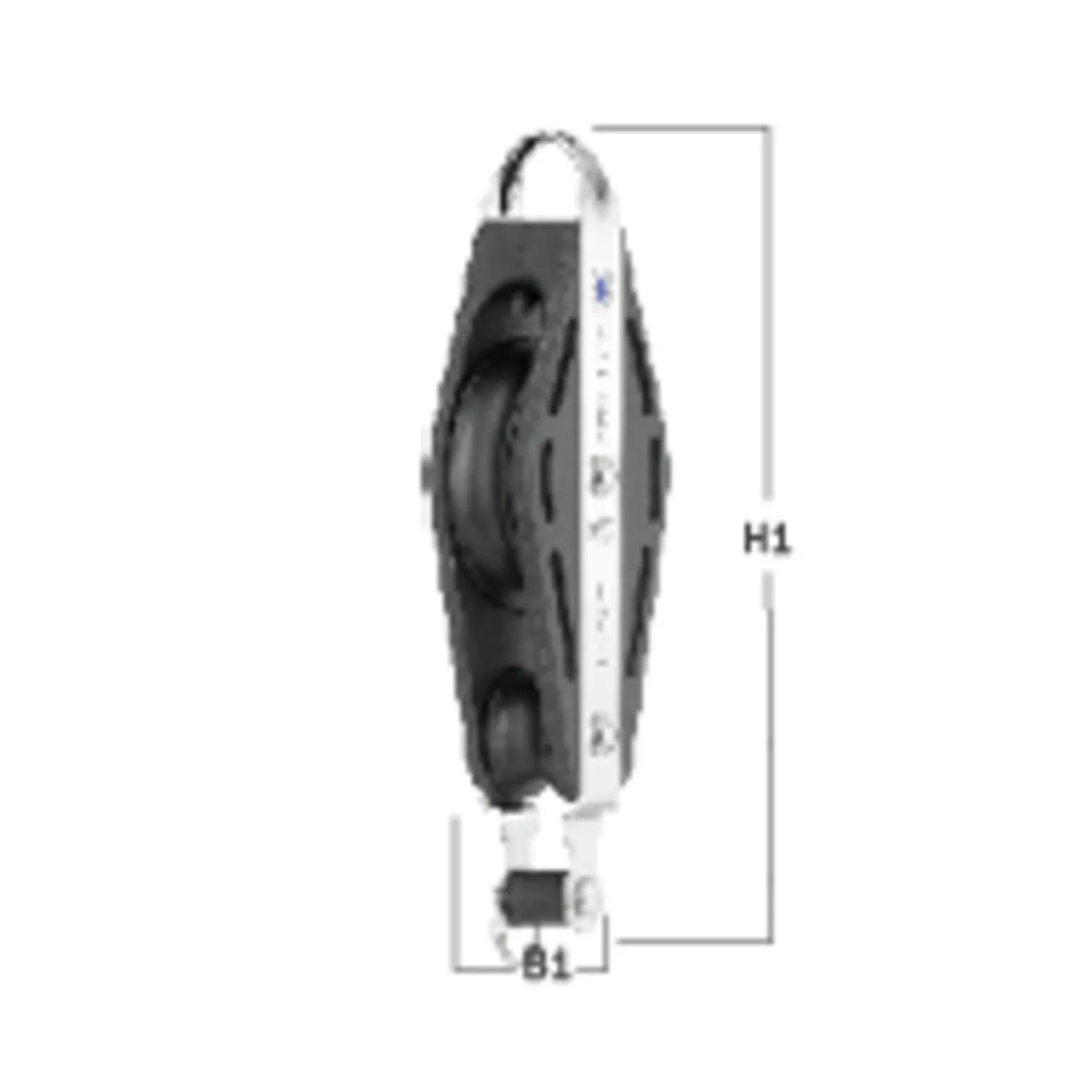 HS Sprenger S-Block vioolblok katrol 12 mm
