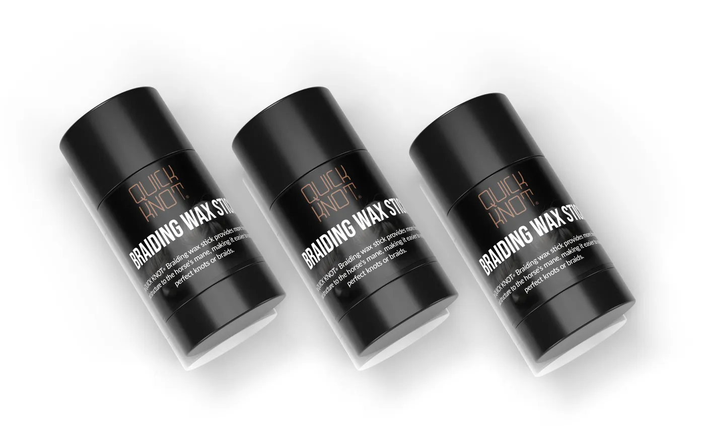 Quick Knot Vlechtwax 3-pack wax sticks manen vlechten