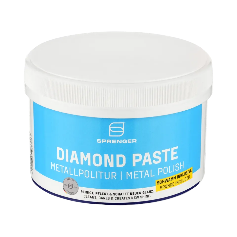 Sprenger Diamond Paste metaalpoets 500 g met spons