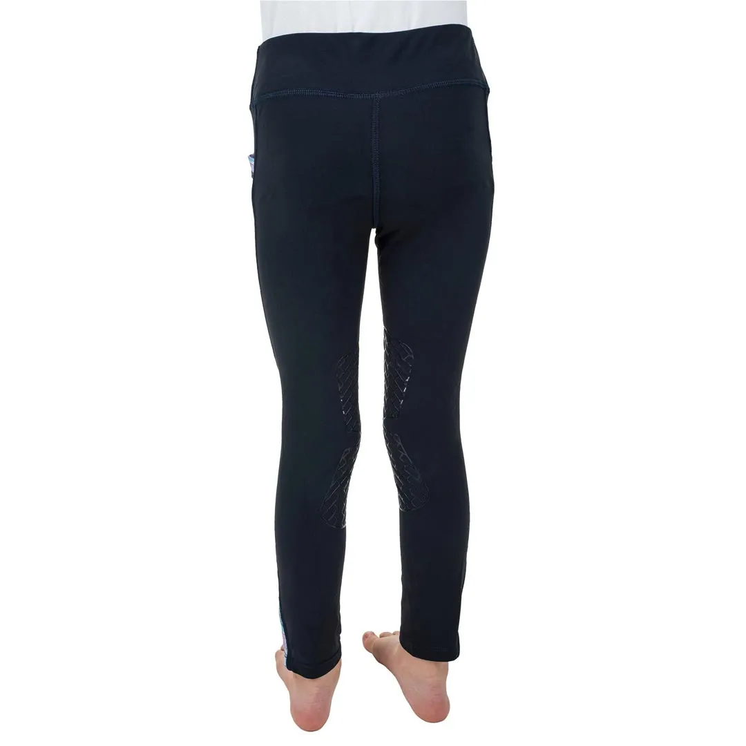 TuffRider Minerva kinder rijlegging Fat Pony print kniepatch