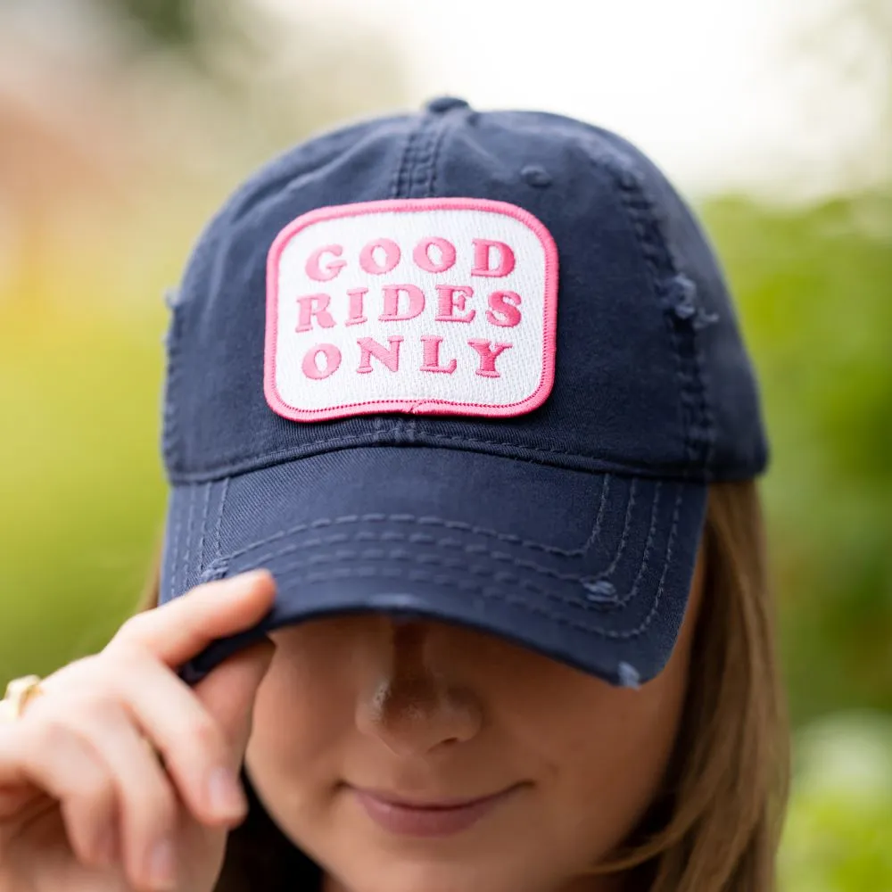 Dapplebay Good Rides Only pet Navy one size katoen