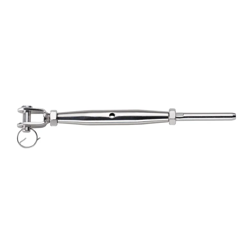 Herm Sprenger wantspanner vork-terminal rvs M5 145 mm