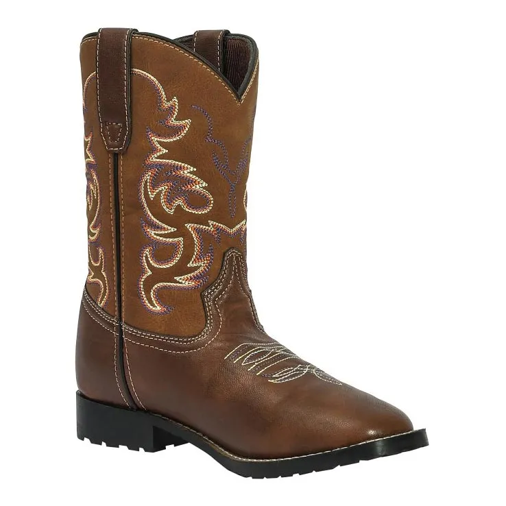 TuffRider Kings Canyon kinder westernlaars bruin rond