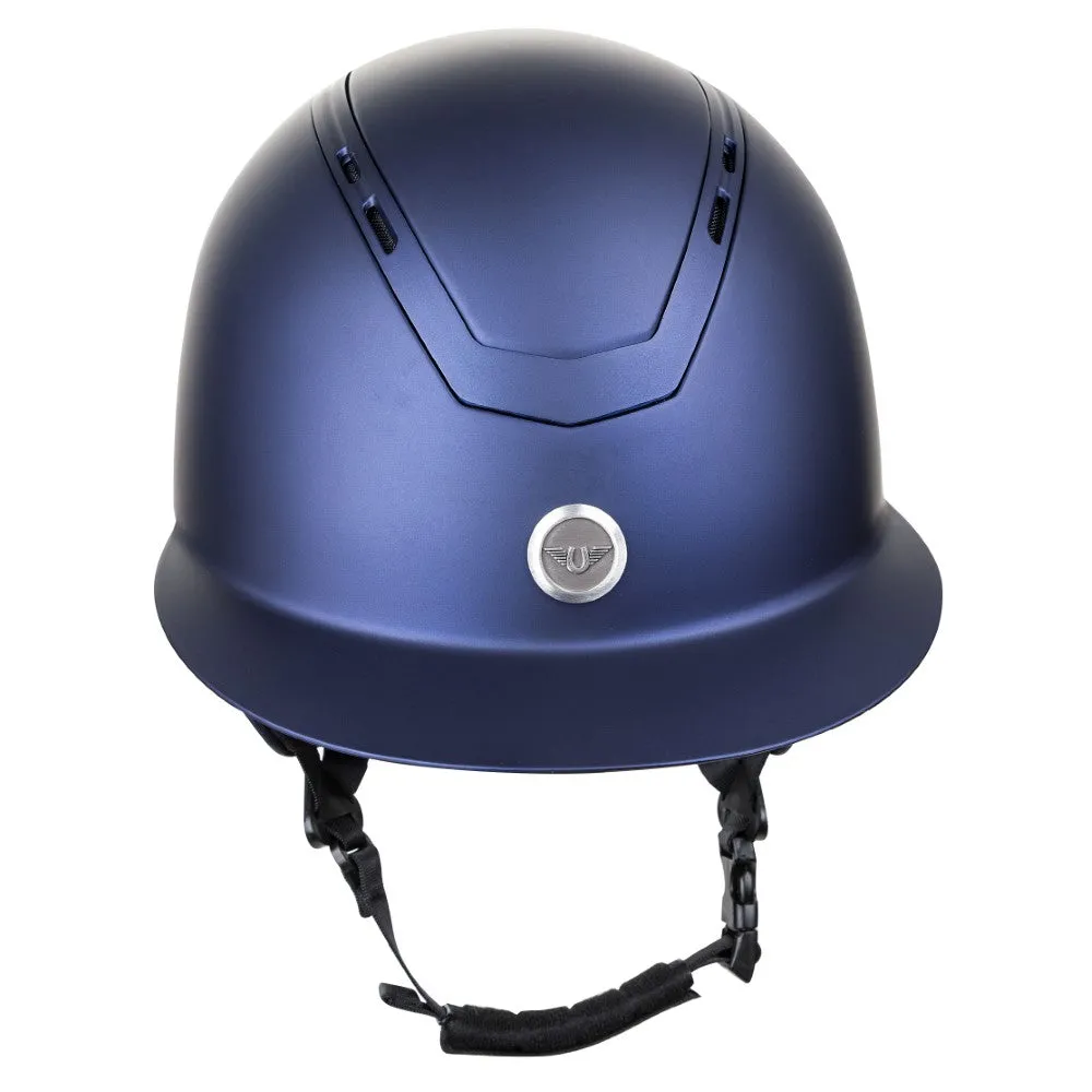 TuffRider Guardian Wide Brim rijhelm Zwart zonneklep