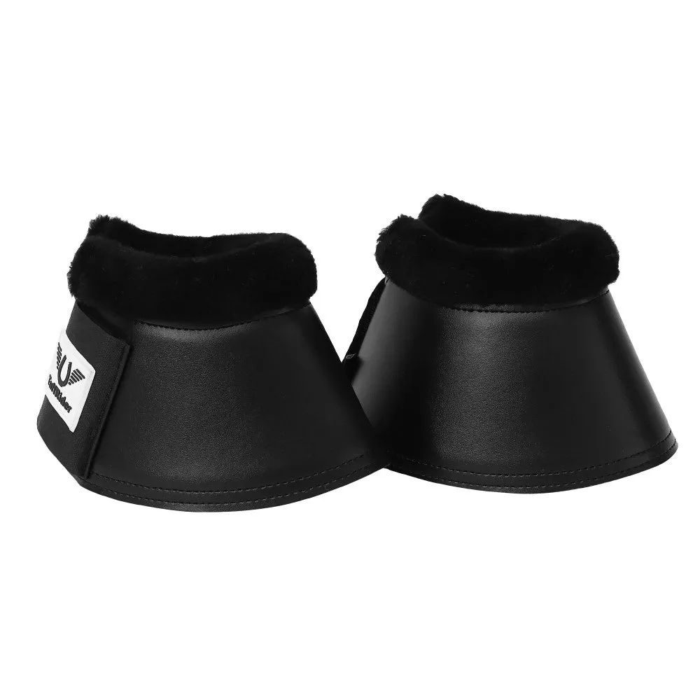 TuffRider Over Reach springschoenen zwart Large fleece