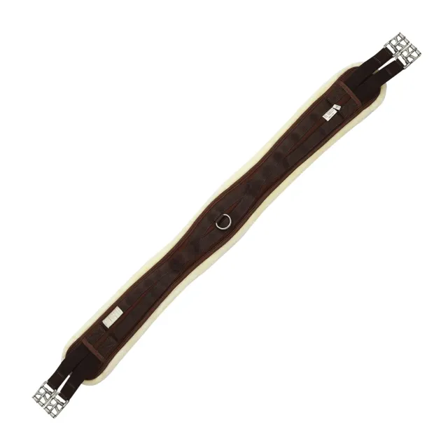 Lettia Memory Foam Clik singel bruin fleece A/P 48