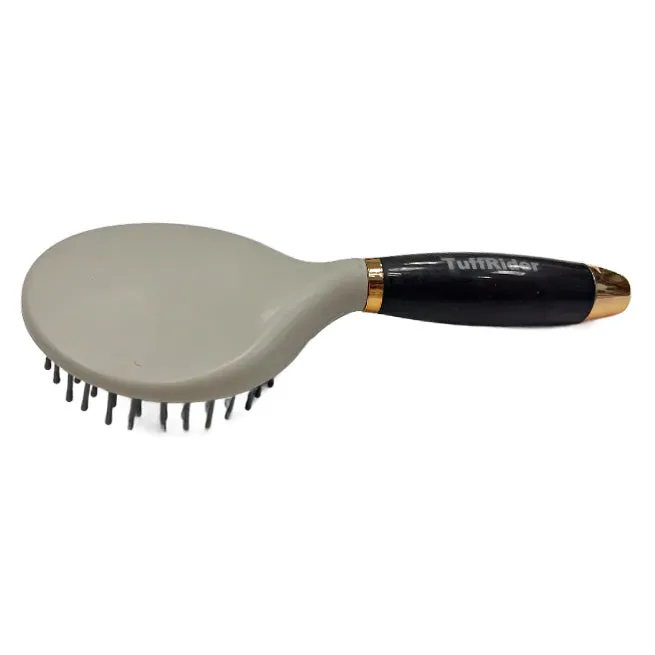 TuffRider Mane & Tail manenborstel bruin zachte grip