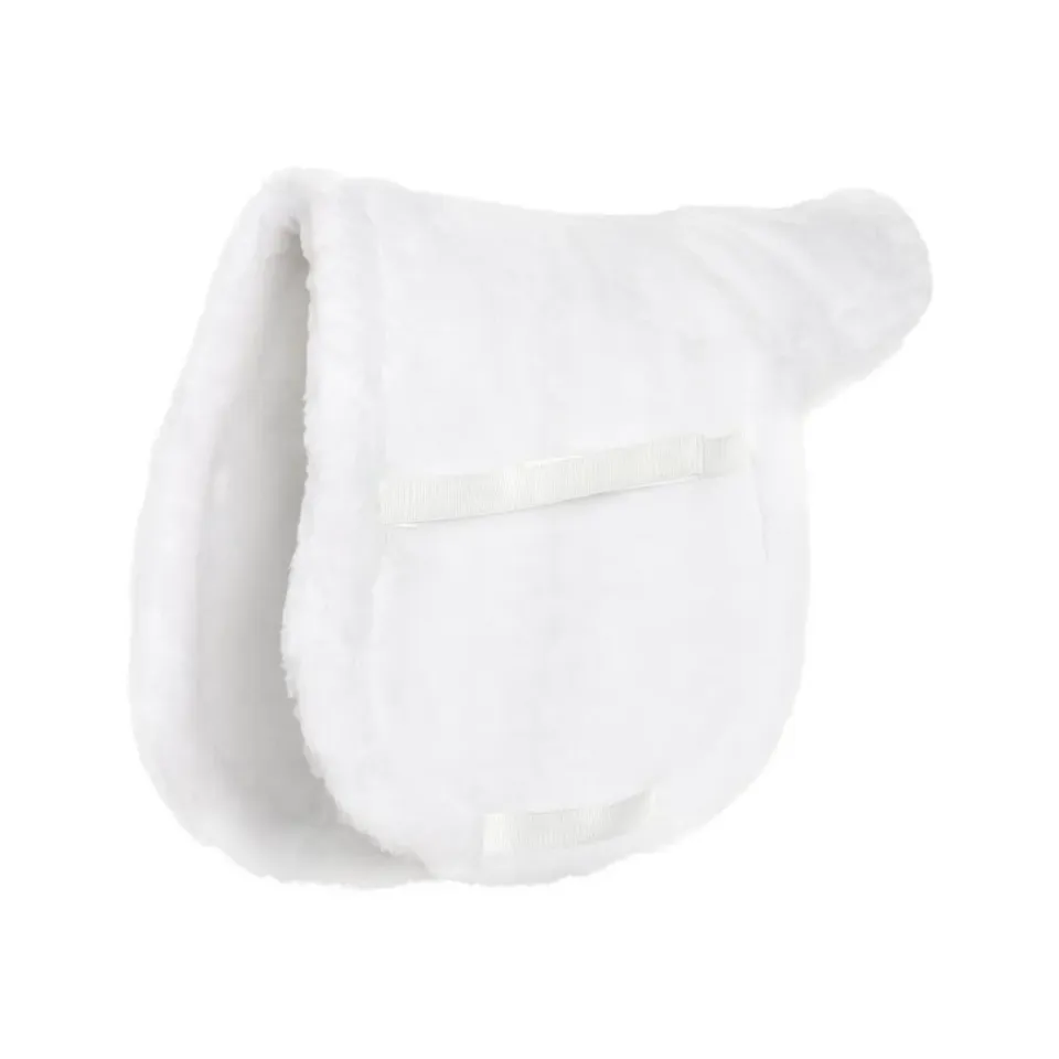 TuffRider EquiCool Fleece Hunter zadelpad wit ademend