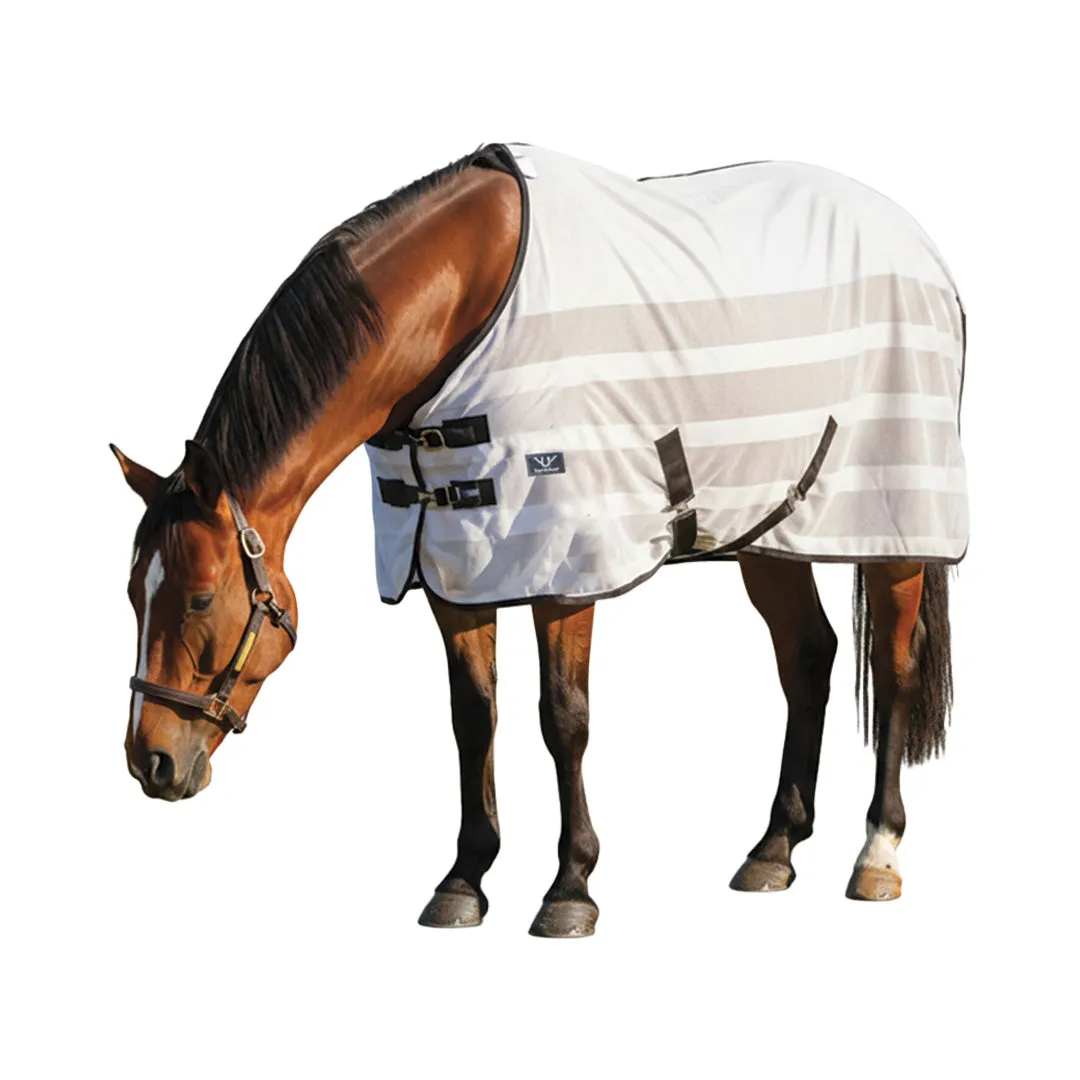 TuffRider Lightweight Mesh vliegendeken wit 75 ademend