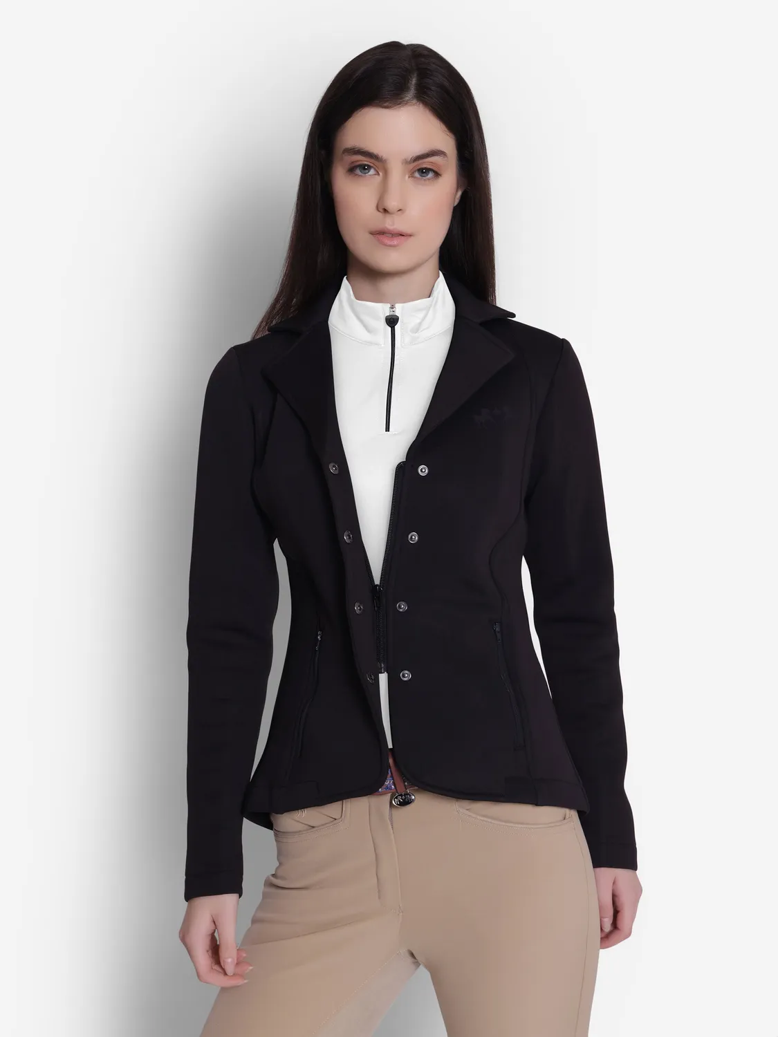Equine Couture Spacer 3D wedstrijdjas dames zwart