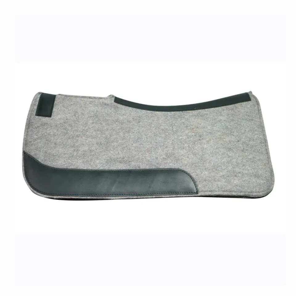 TuffRider Polyester Felt western pad grijs 30x30 vilt