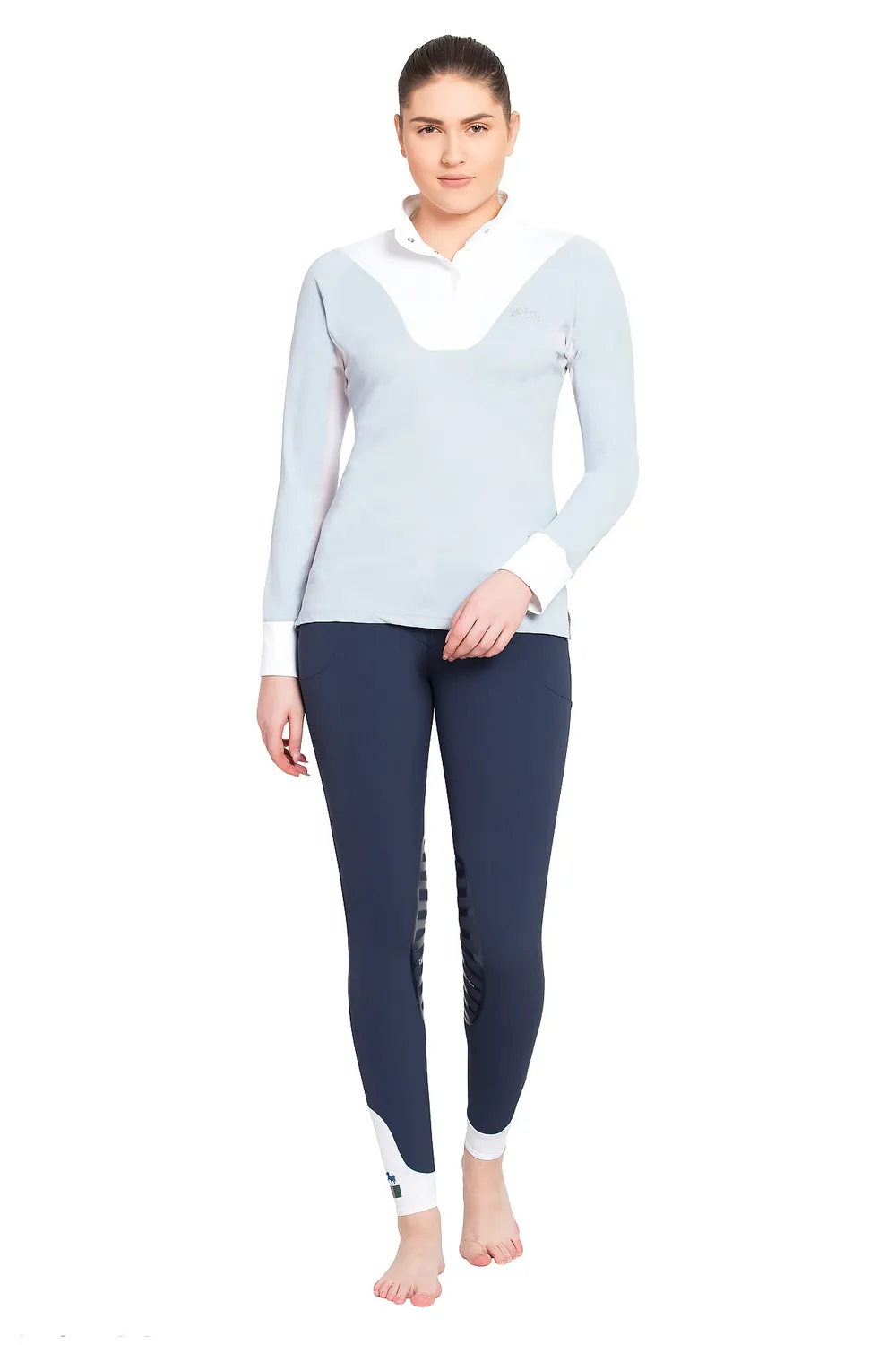 Equine Couture Maggie wedstrijdshirt dames mesh lange mouw