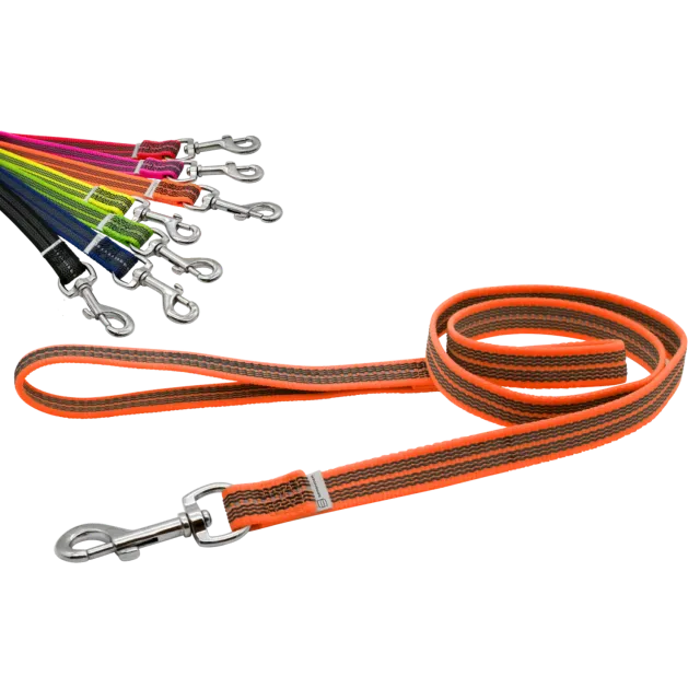HS Sprenger 59230-1 hondenlijn 120 cm zwart rubber