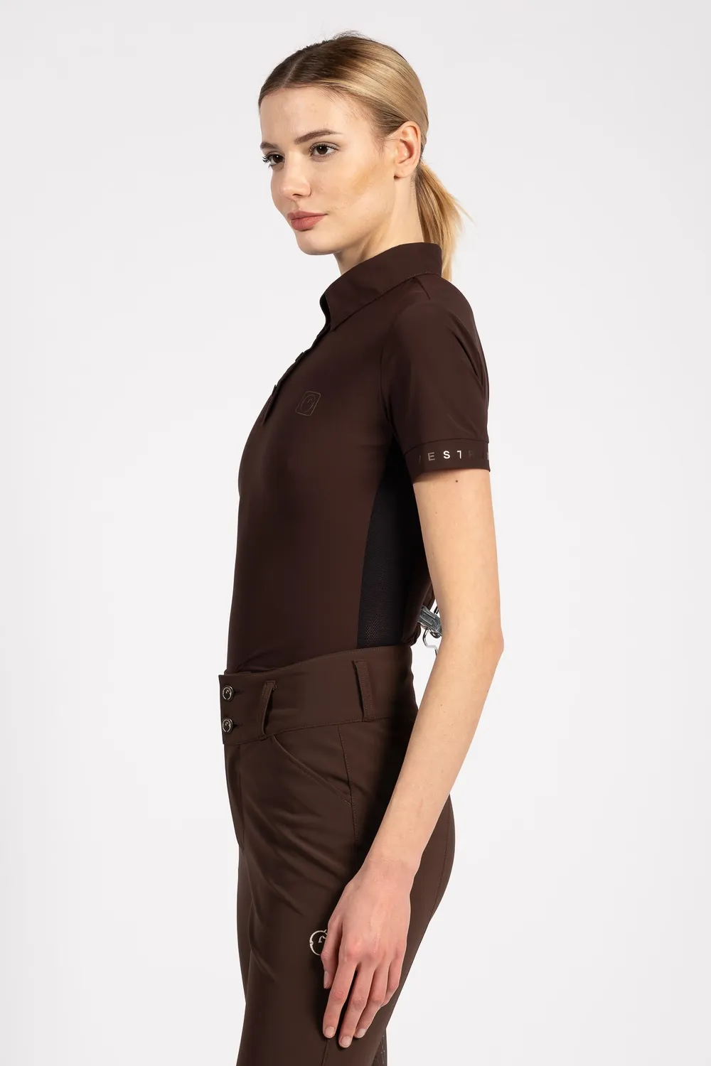 Vestrum Merida polo dames training mesh knoopsluiting