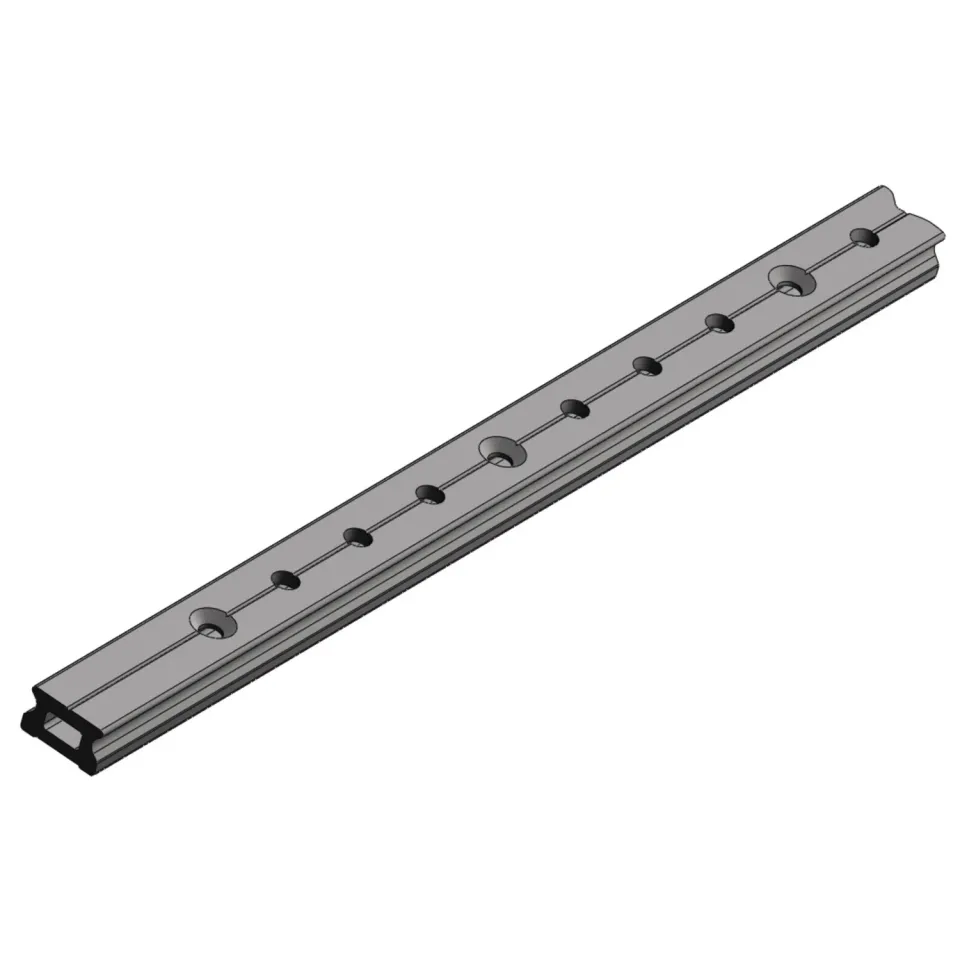 HS Sprenger Traveller-Rail Plat met Stopgaten 150cm