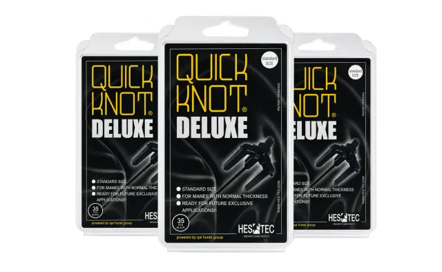 Quick Knot Deluxe Standaard vlechtclips wit 105 stuks dunne manen