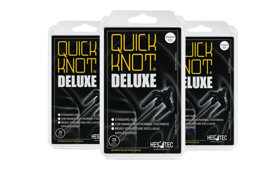 Quick Knot Deluxe Standaard vlechtclips wit 105 stuks dunne manen