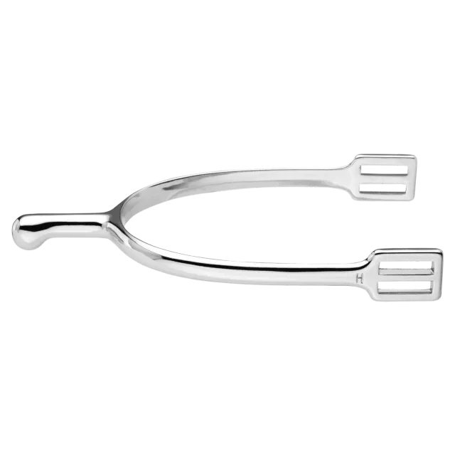 HS Sprenger herensporen rvs 35 mm met kogel einde