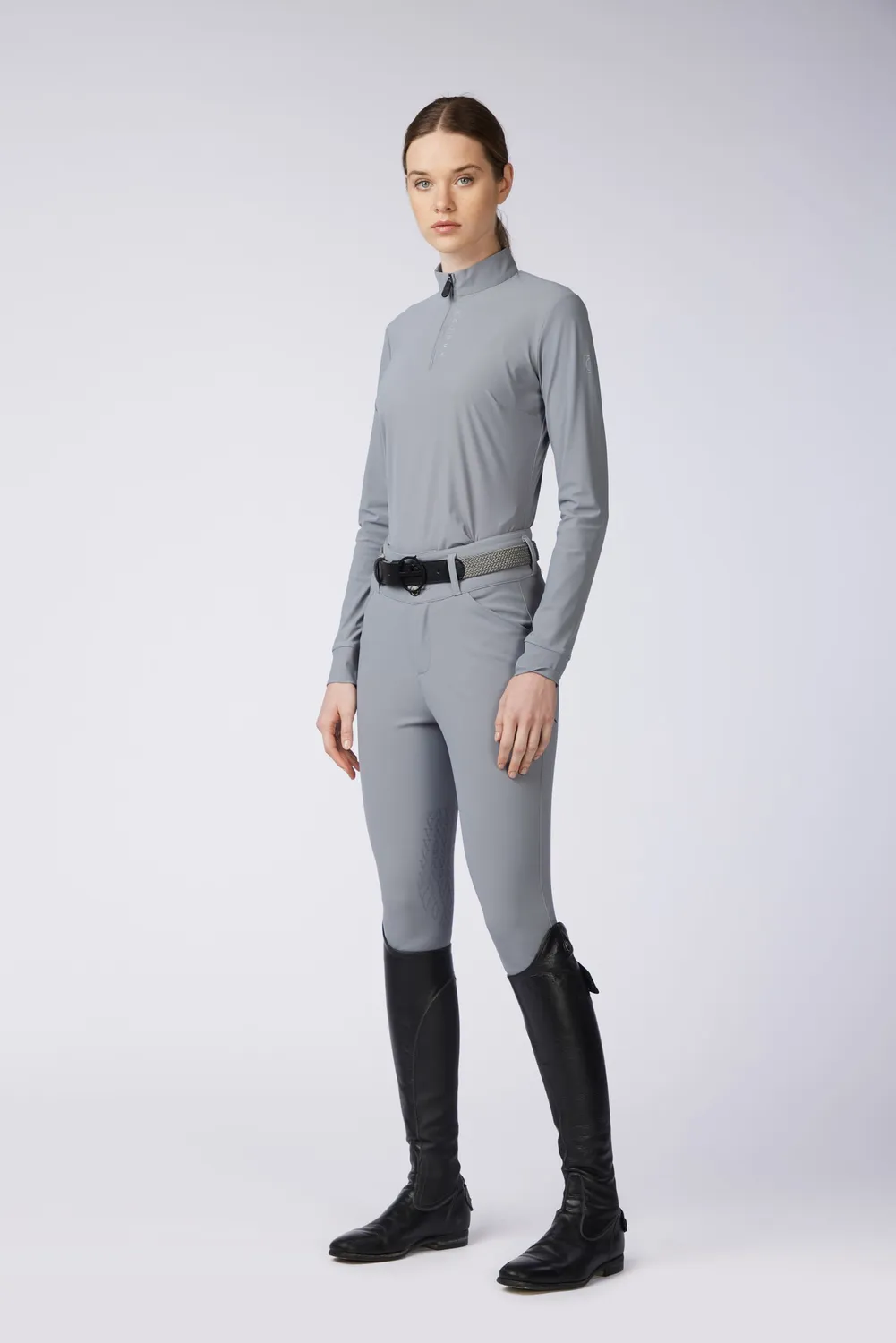 Vestrum Seattle Trainingstop Dames Steel Grey Half-Rits
